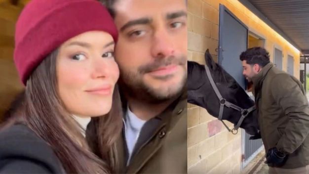 Kızılcık Şerbeti'nin Oyuncularından Şaşırtan At Çiftliği Paylaşımı!
